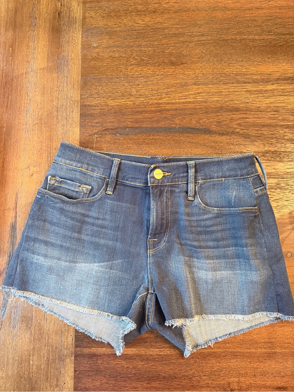 Women's Frame Le Cutoff Denim Shorts - Size 26